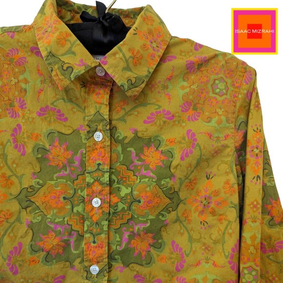 ISAAC MIZRAHI TARGET CItrus Shirt - Picture 5 of 9